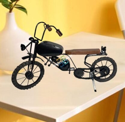 Handmade Vintage Decorative Bike Showpiece | Antique Decorative For Living Rooms Table Desktop Shelves | Gifting Ascents - Image 2