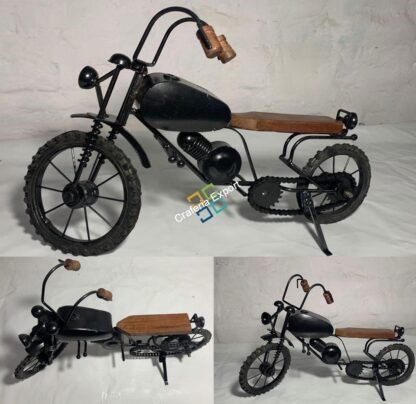 Handmade Vintage Decorative Bike Showpiece | Antique Decorative For Living Rooms Table Desktop Shelves | Gifting Ascents - Image 3