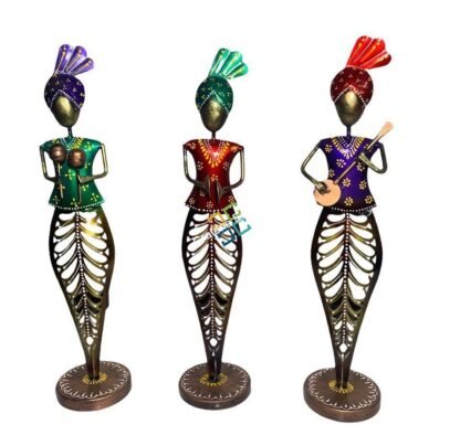 Tribal Musical showpiece with Tealight candle holder for decor - Image 2