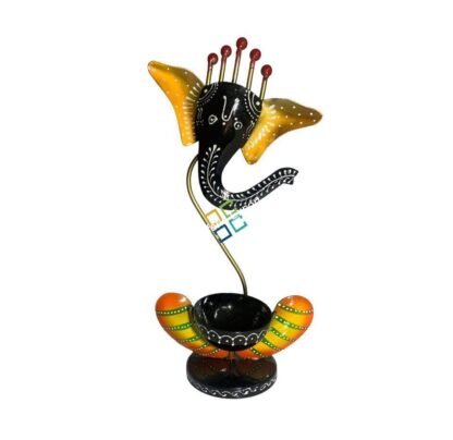 Home decorative ganesh tealight candle holder showpiece gifts - Image 6