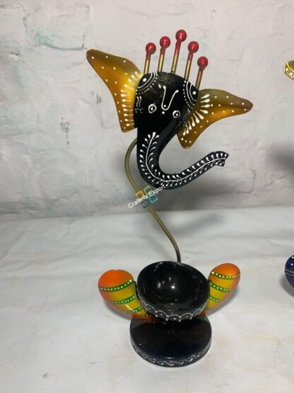 Home decorative ganesh tealight candle holder showpiece gifts - Image 5