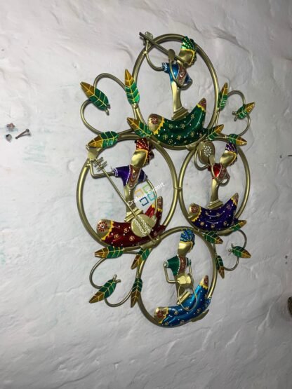 Tribal Sardar Musical Rajasthani Showpiece Hanging wall art decor - Image 4
