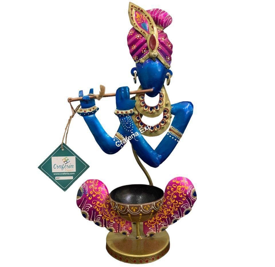 Krishna T Light Candle Holder | Decorative Tealight Holder for Home and Gifts - Image 2
