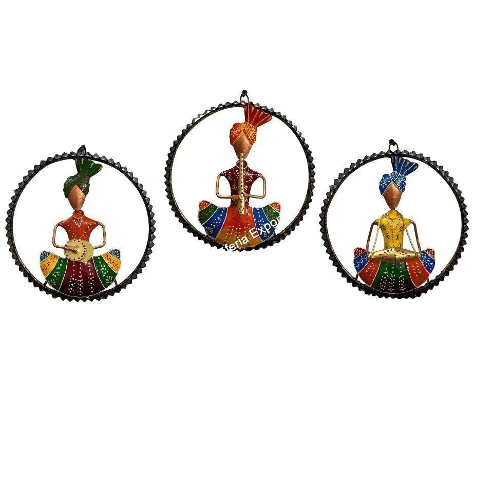 Musican Sardar Wall Hanging Decorative Metal Wall Art Decor for home,office,Cafe and gifts set of 3 - Image 7