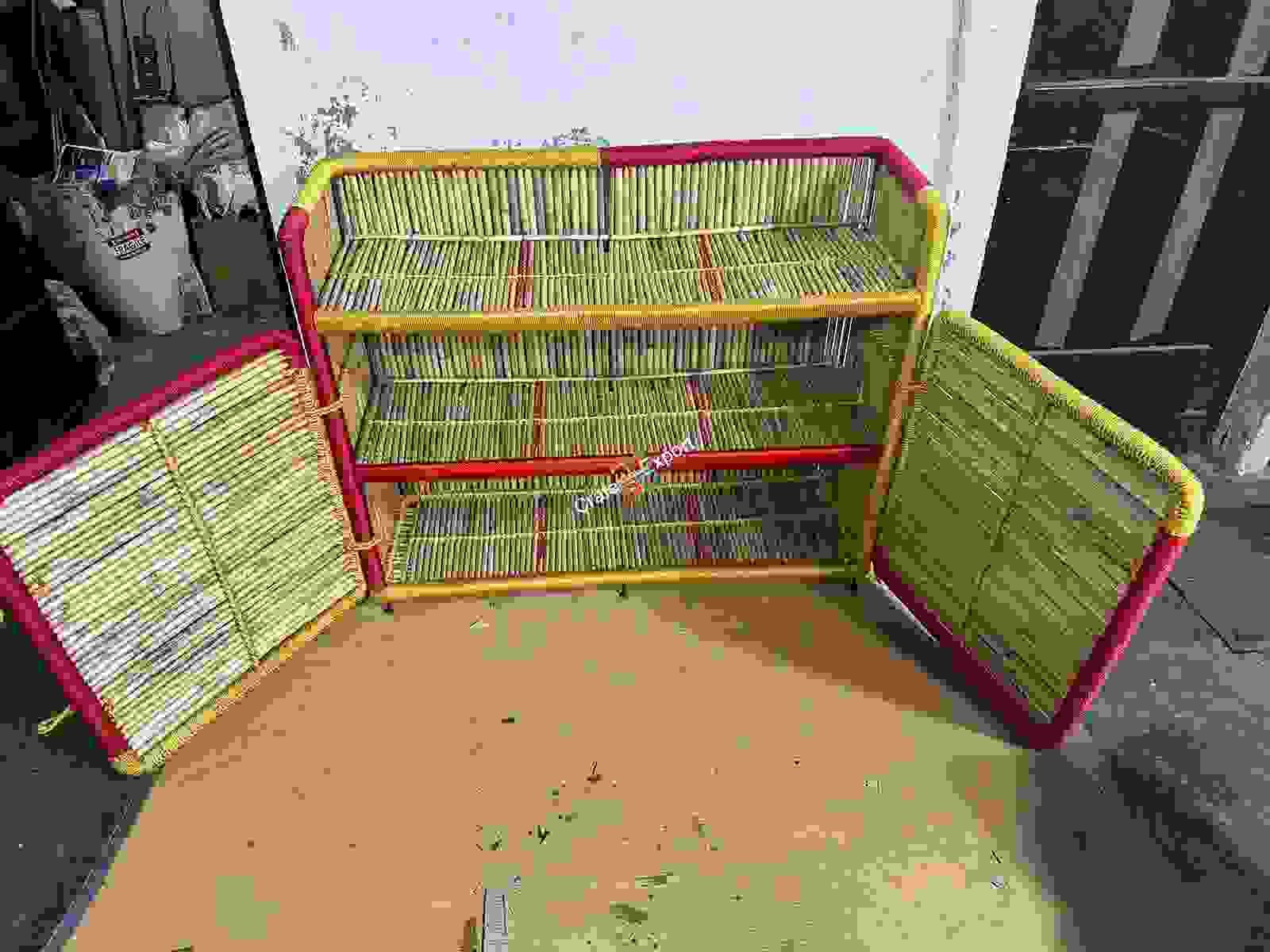 Bamboo Crafts Multipurpose Shoe Rack/Slipper Stand Chappal/Storage Organizer Multi-Purpose Rack For Storage - Image 3