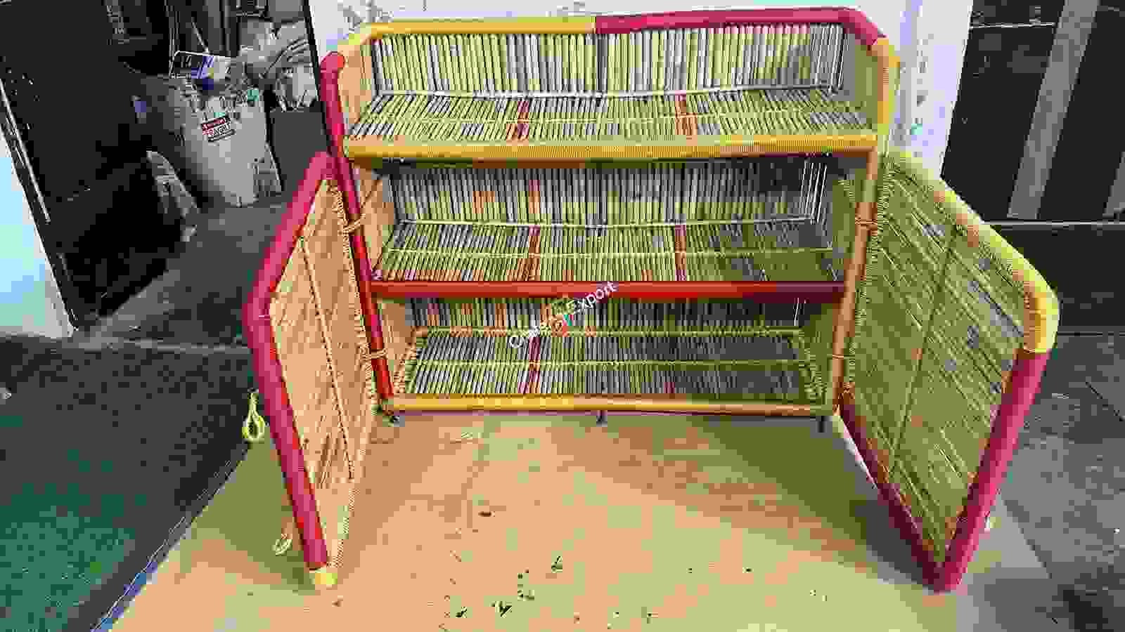 Bamboo Crafts Multipurpose Shoe Rack/Slipper Stand Chappal/Storage Organizer Multi-Purpose Rack For Storage - Image 4