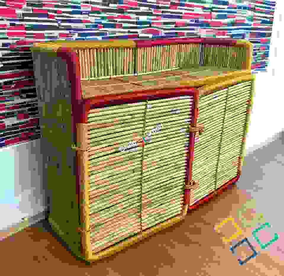 Bamboo Crafts Multipurpose Shoe Rack/Slipper Stand Chappal/Storage Organizer Multi-Purpose Rack For Storage - Image 6