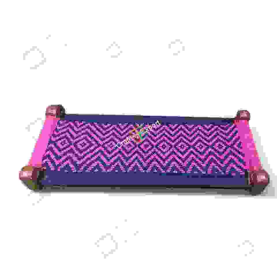 Handwoven Bench