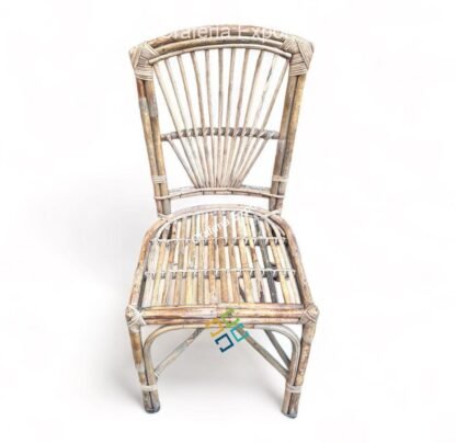 Rattan cane wicker chair for indoor outdoor sitting home, cafe , office , living room -  set of 2(Brown color) - Image 4