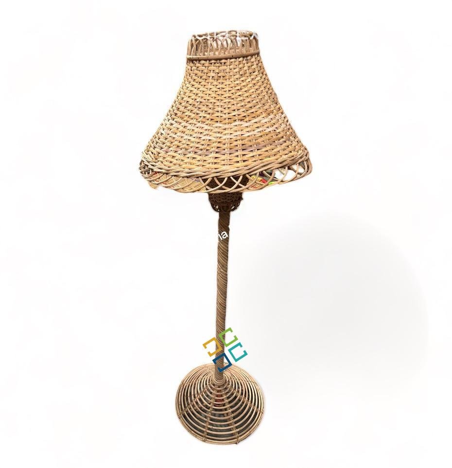 Boho Rattan lamp shade for living room, office, cafe, restaurants & bar - Image 2