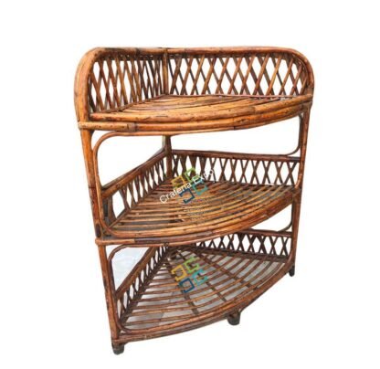 Antique Cane Shoe Rack/Storage Rack For Indoor and Outdoor Use - Image 2