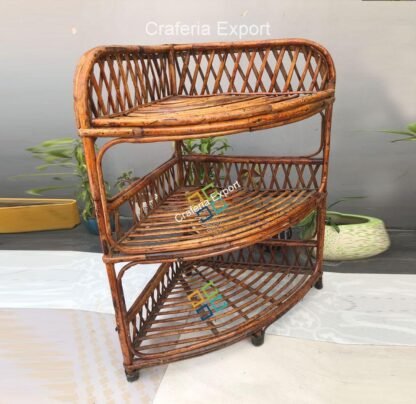 Antique Cane Shoe Rack/Storage Rack For Indoor and Outdoor Use - Image 5