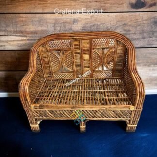 Rattan Cane 2 Seater Sofa Indoor Outdoor Furniture/Living Room Furniture Sofa Seater