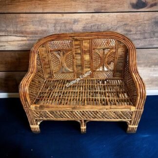 Rattan Cane 2 Seater Sofa Indoor Outdoor Furniture/Living Room Furniture Sofa Seater