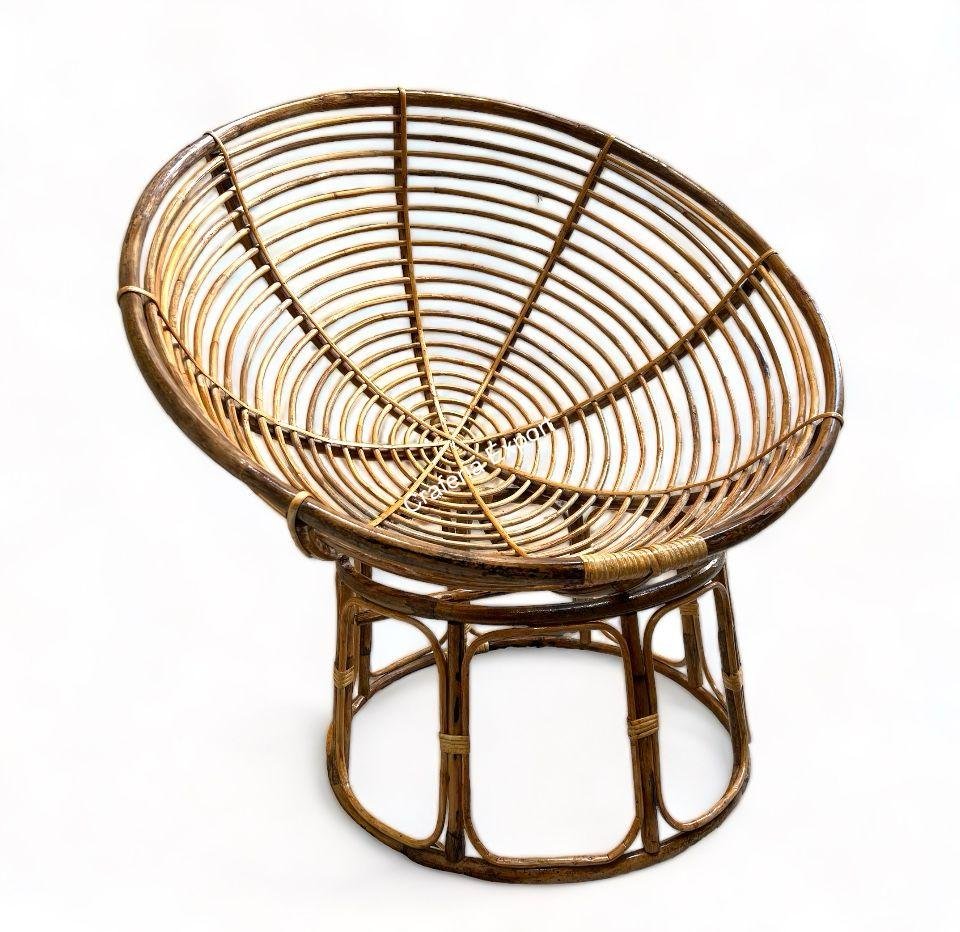 Round Rattan Cane Chair | Recliner Chair for Indoor Outdoor - Image 3