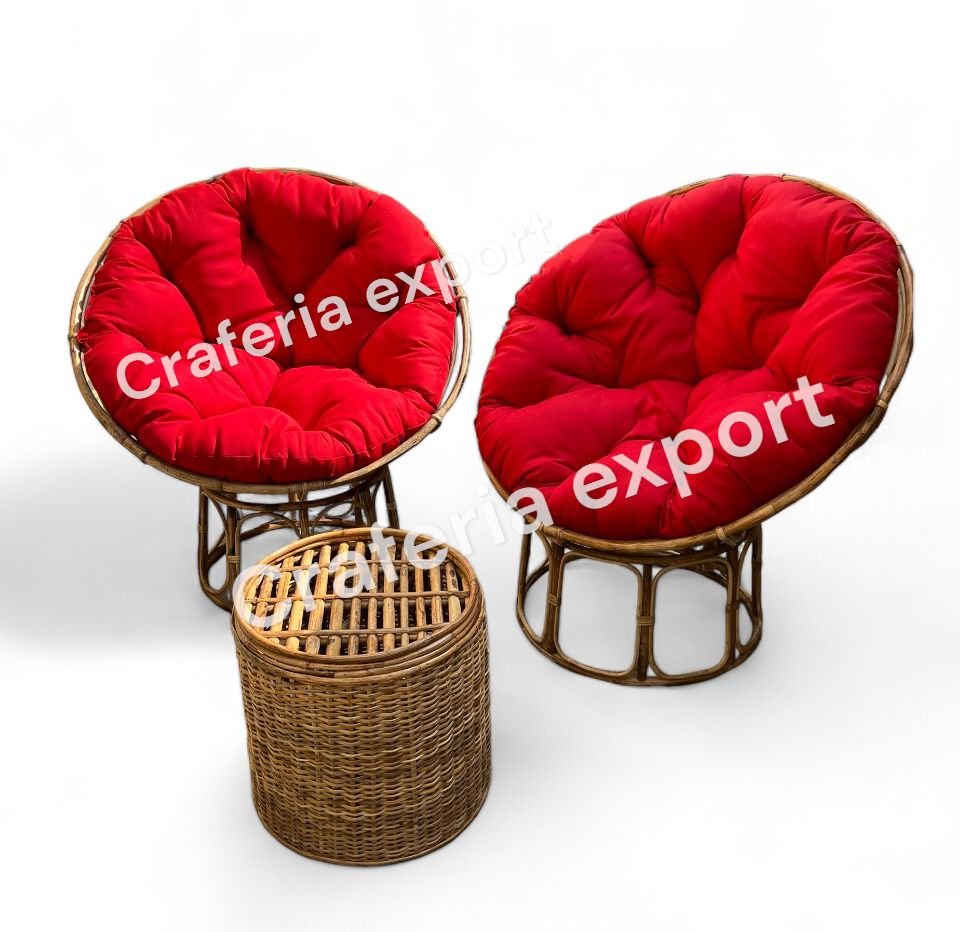 Round Rattan Cane Chair | Rocking Chairs | Outdoor Swing Outdoor / Indoor Furniture set | Event chairs - Image 6
