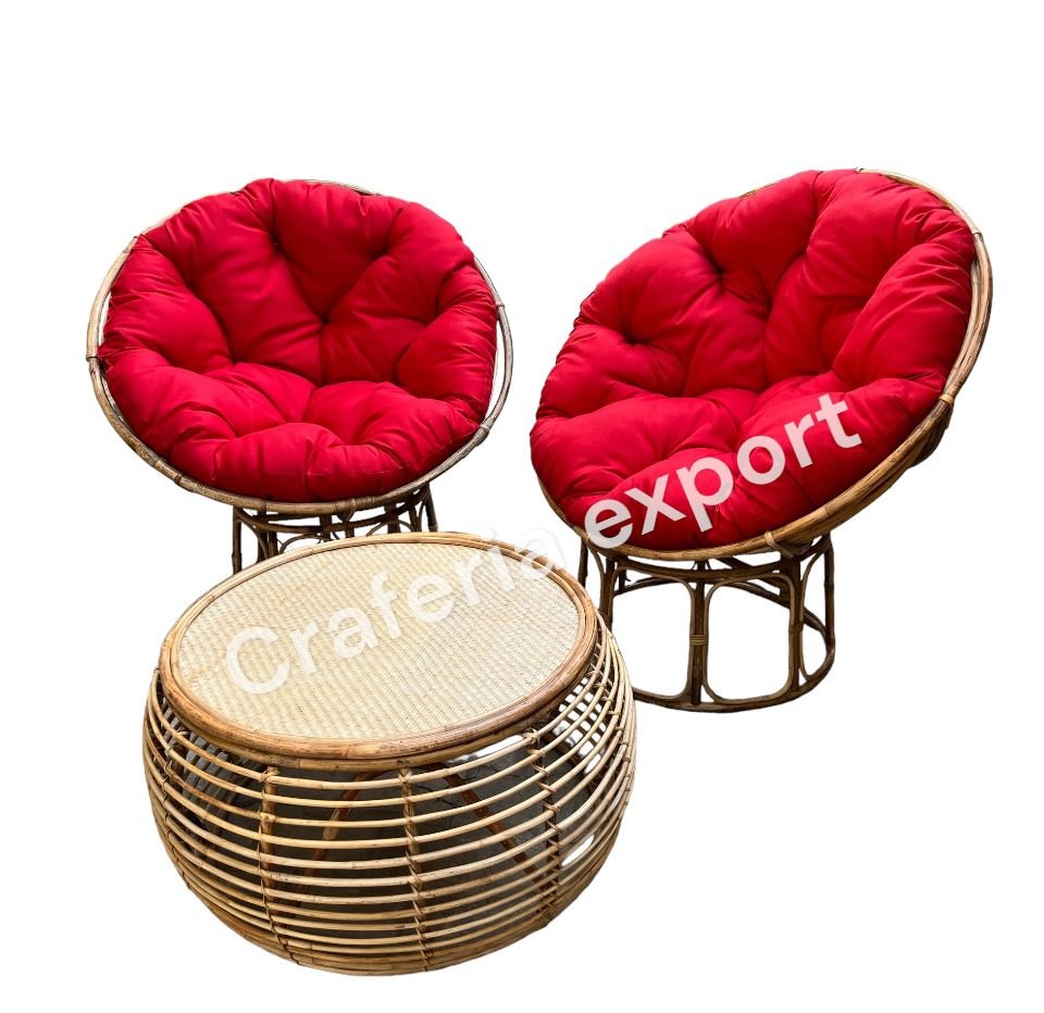 Round Rattan Cane Chair | Rocking Chairs | Outdoor Swing Outdoor / Indoor Furniture set | Event chairs - Image 5