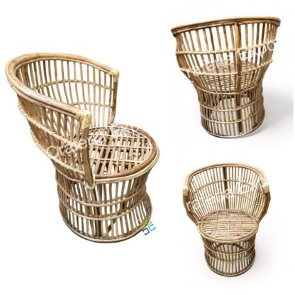 Cane Chair table furniture set | Bait Outdoor chairs table stool for living room/ balcony / hotel/ restaurants - Image 2