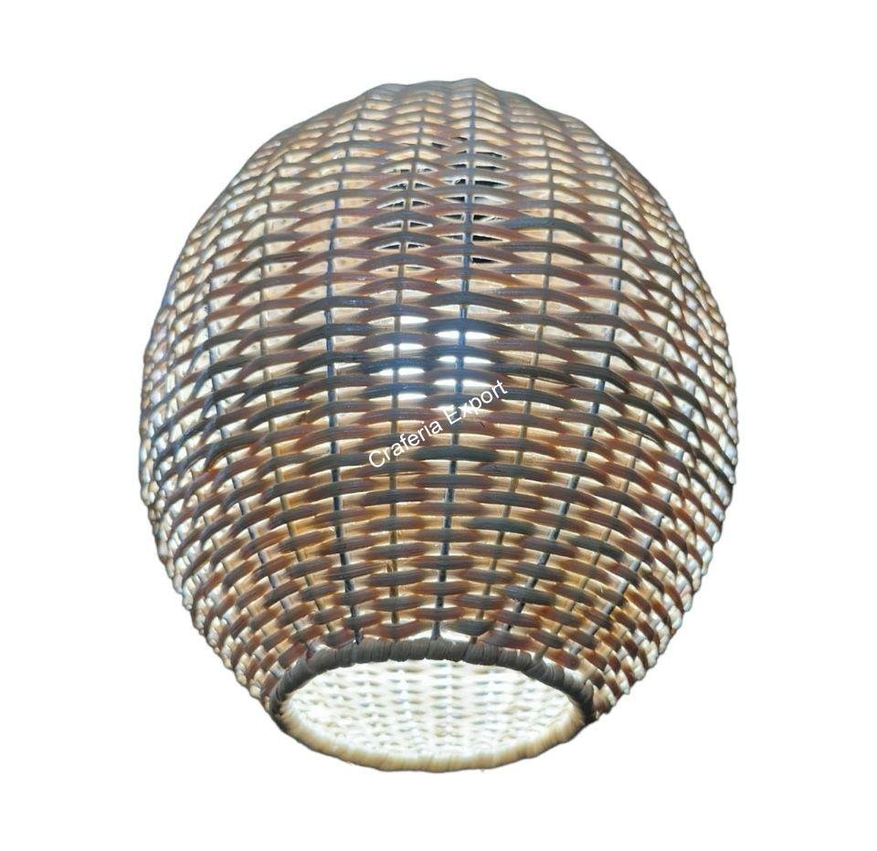 Handmade Rattan Lampshades | Cane Boho Lamp shades | Bamboo Pendants Light for Living Room, Cafe , Office, Outdoor - Image 3