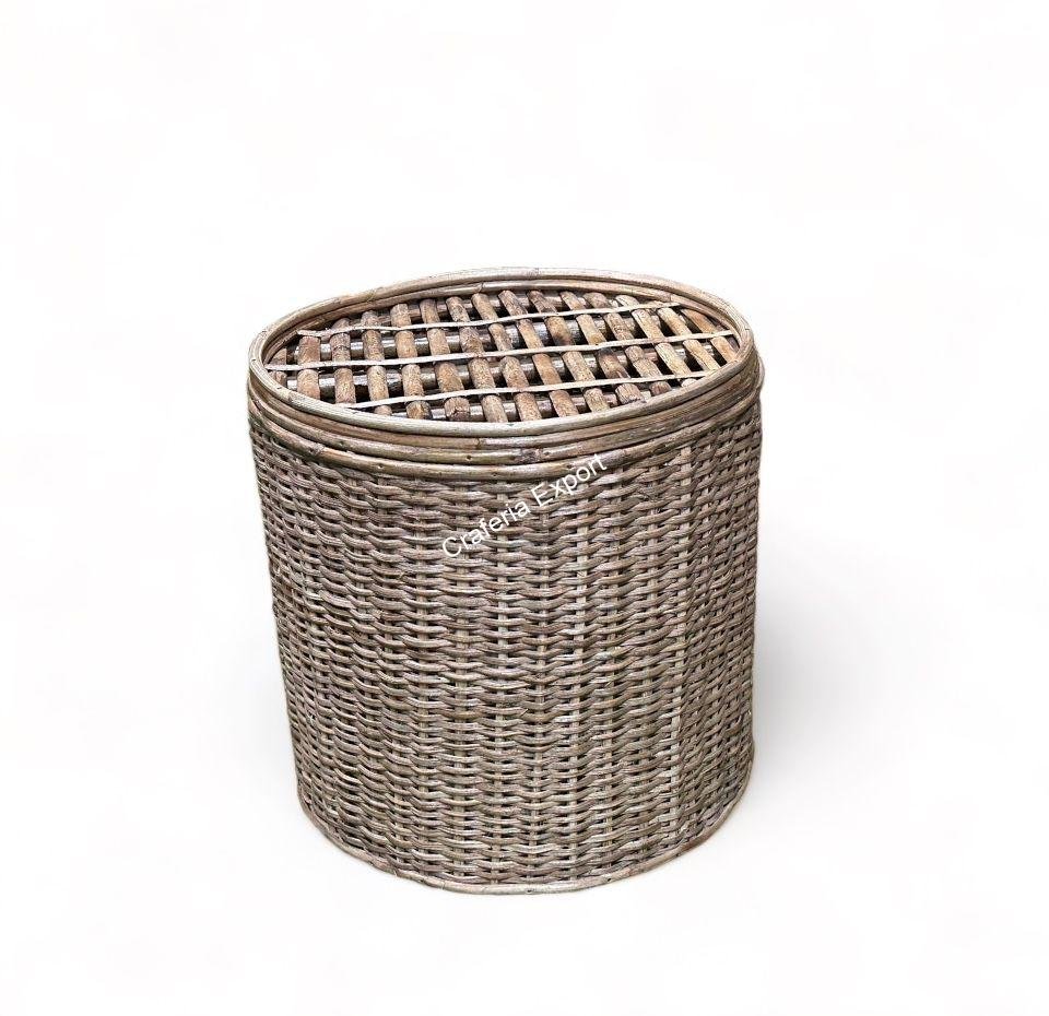 Rattan Cane Sitting Stool/ Side Table /Round Ottoman for Living Room/Balcony/Garden Home Decor - Image 6