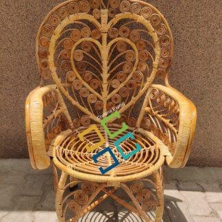 Cane Designer Maharaja Chairs for Events, Hotels & Weddings | Handcrafted Cane Rattan Chairs for Luxury Decor