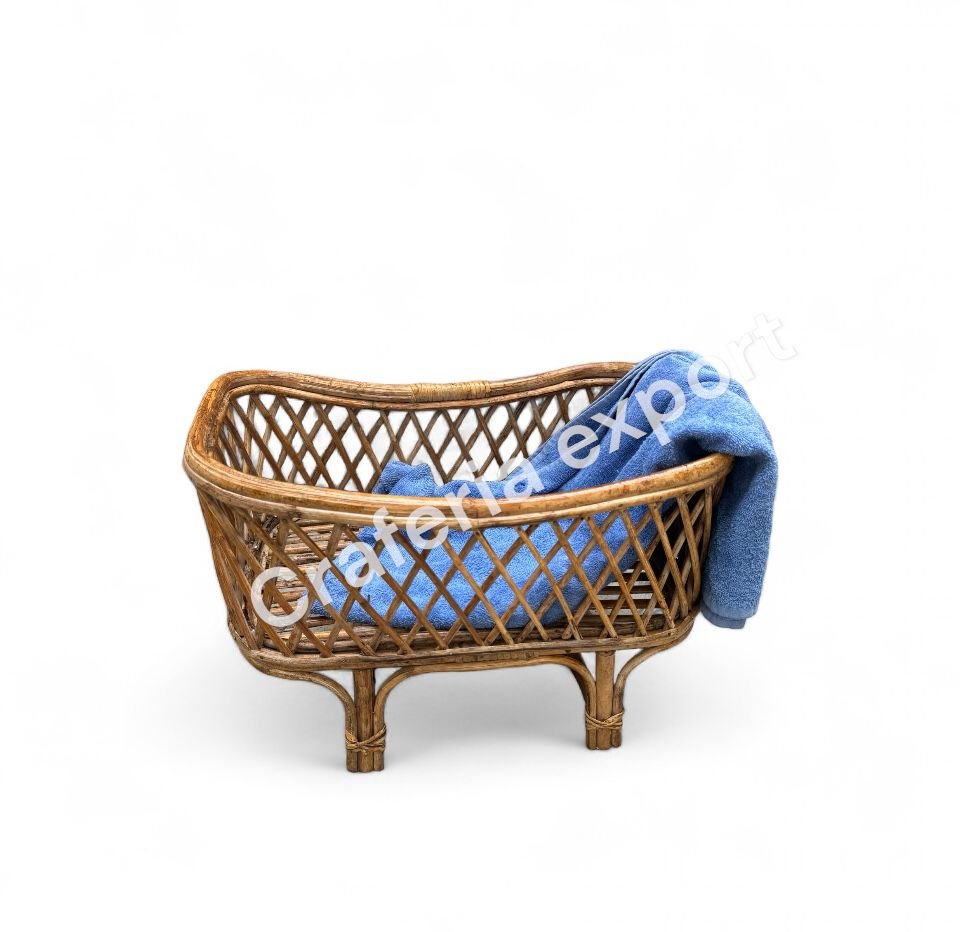 Cane Bamboo Posing Basket /Bed for Newborn Baby Photography Photoshoot & Sitters Rattan Baskets - Image 4
