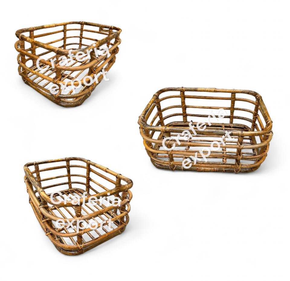 Newborn Baby Posing Cane Bed for Photo Posing / Sitter Basket Infant Girl/Boy Photography props - Image 3