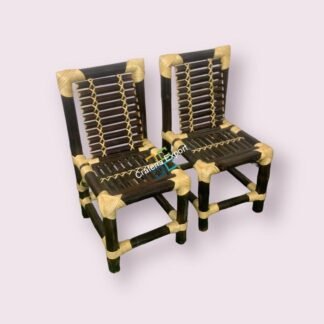 Brown Traditional Style Bamboo Chairs Indoor and Outdoor Furniture
