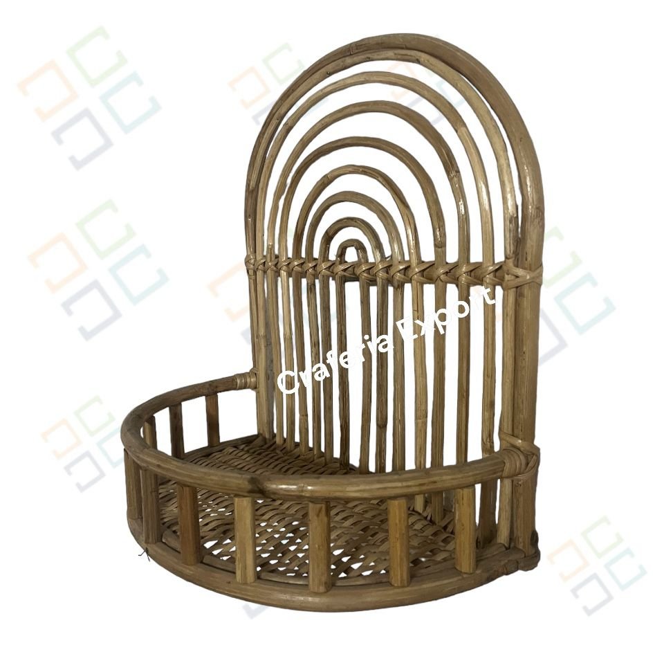 Modern Wall Storage Shelf | Cane Shelves Hanger for Decor /Gift - Image 3