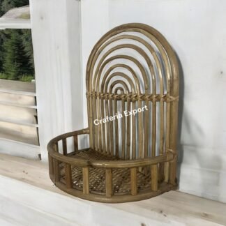 Modern Wall Storage Shelf | Cane Shelves Hanger for Decor /Gift