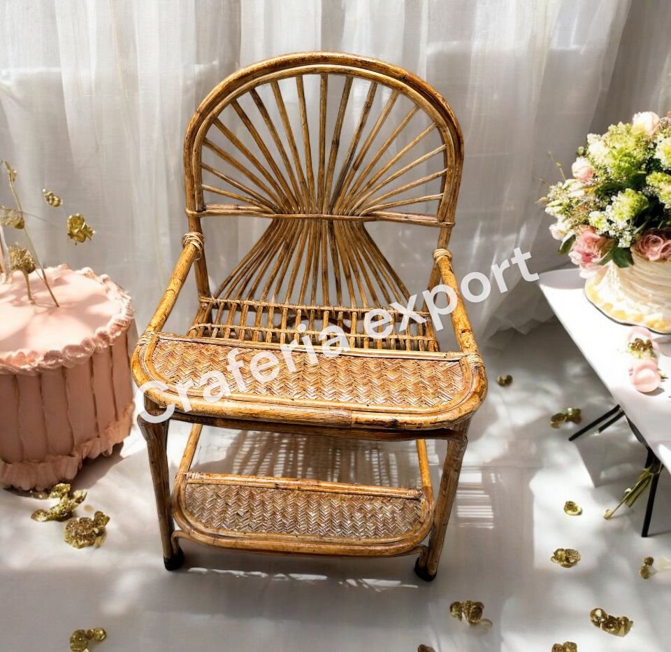 Newborn Photography Chair | Cane Baby Chairs | Basket for Baby Photoshoot
