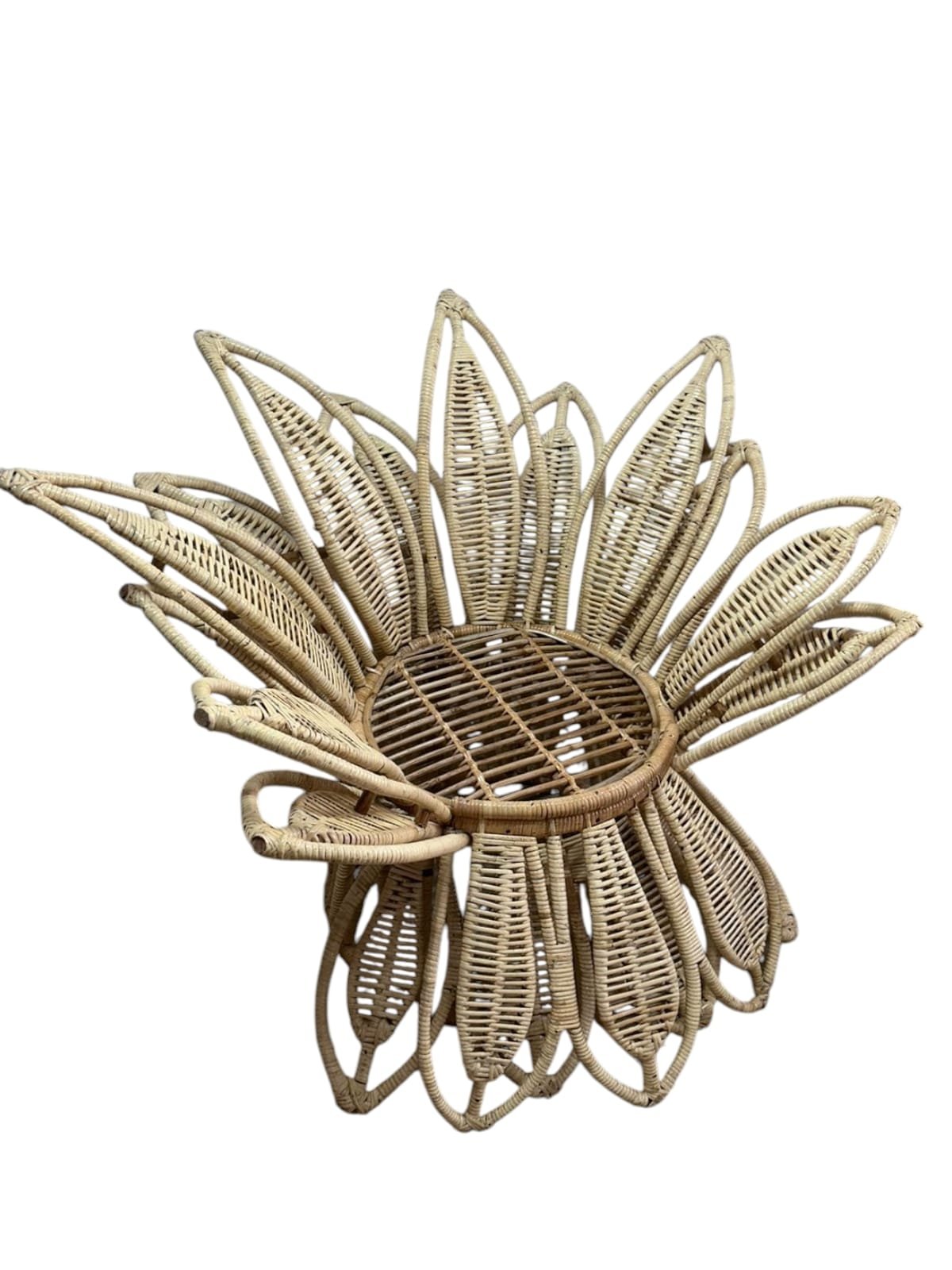 Rattan Cane Flower Chair / Bait Kursi / Bamboo Decor Chair for Events / Cafe/ Wedding for indoor/outdoor both - Image 6