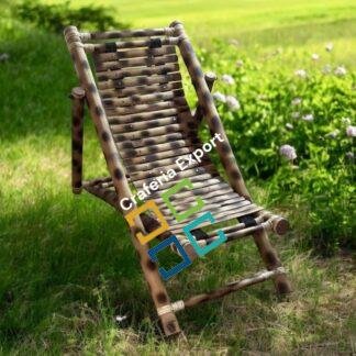 Bamboo Folding Relax Chair | Foldable Rocking Chair | Relaxing Chair