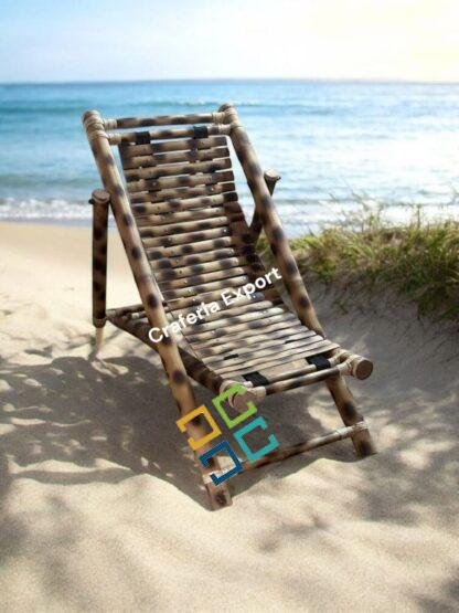 Bamboo Folding Relax Chair | Foldable Rocking Chair | Relaxing Chair - Image 3