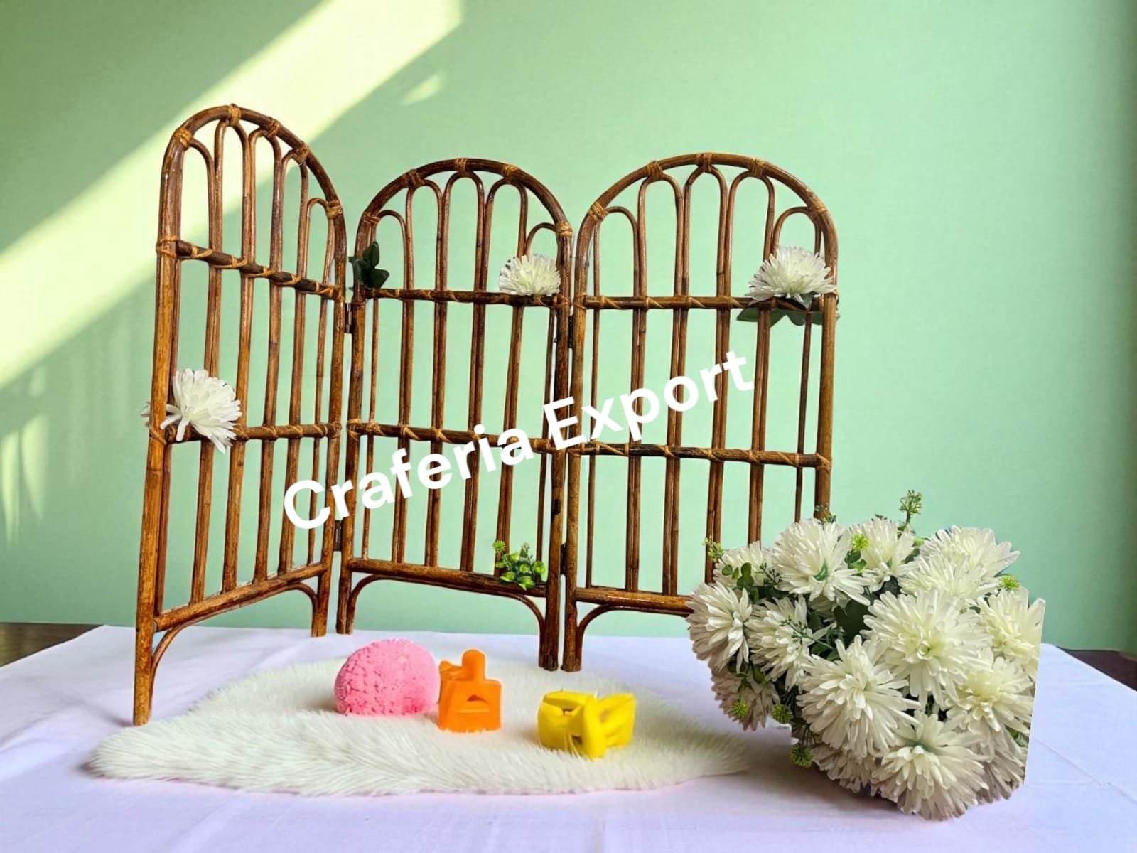 Cane Partition Posing for Newborns / Baby Photography Photoshoot / Partition for Prop - Image 5