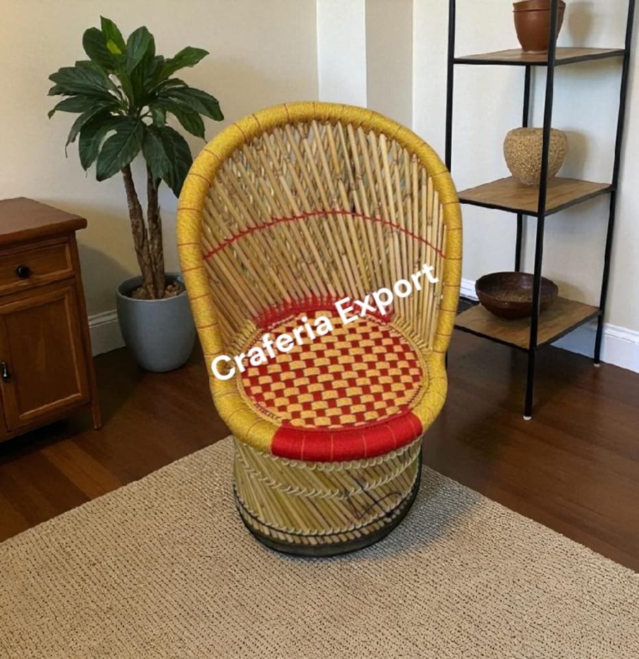 Bamboo Mudda Chair /Mooda Chair for Living Room Garden Outdoor Balcony Patio - Image 10