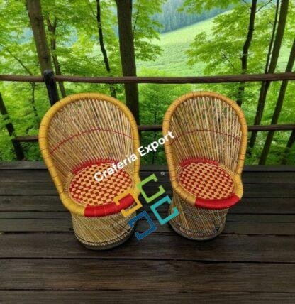 Bamboo Mudda Chair /Mooda Chair for Living Room Garden Outdoor Balcony Patio - Image 8