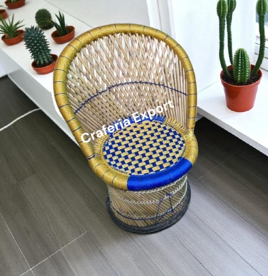 Bamboo Mudda Chair /Mooda Chair for Living Room Garden Outdoor Balcony Patio