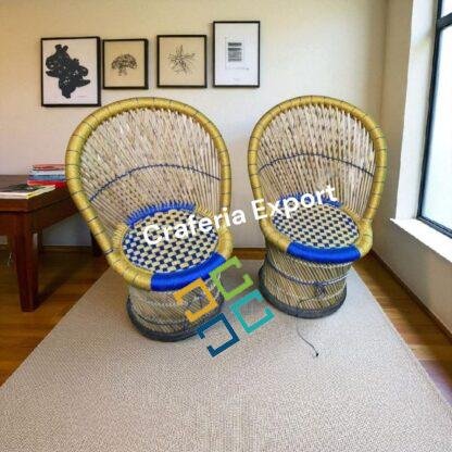 Bamboo Mudda Chair /Mooda Chair for Living Room Garden Outdoor Balcony Patio - Image 4