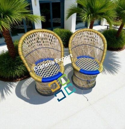 Bamboo Mudda Chair /Mooda Chair for Living Room Garden Outdoor Balcony Patio - Image 3