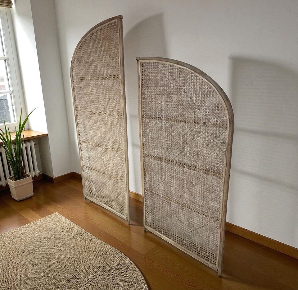Rattan Room Divider | Room Partition Doorway for living room , balcony, hotel, bedroom, terrace - Image 2