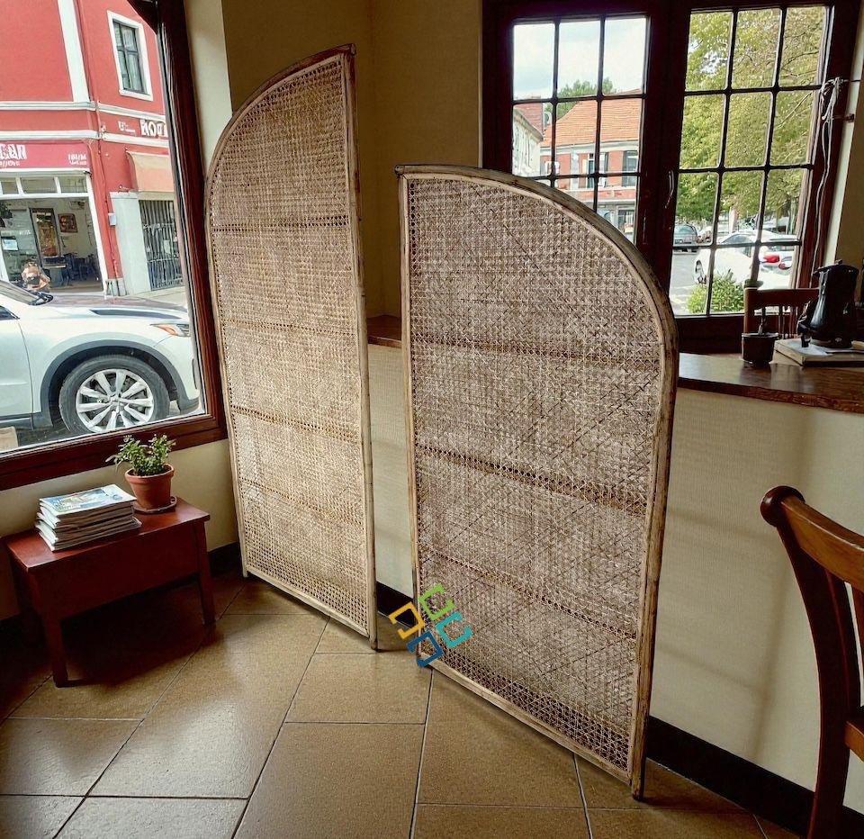 Rattan Room Divider | Room Partition Doorway for living room , balcony, hotel, bedroom, terrace