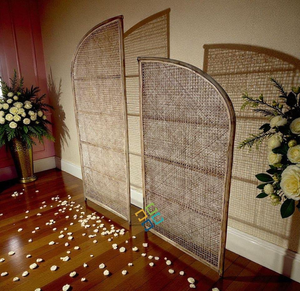Rattan Room Divider | Room Partition Doorway for living room , balcony, hotel, bedroom, terrace - Image 4