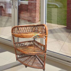 Antique Cane Shoe Rack/Storage Rack For Indoor and Outdoor Use