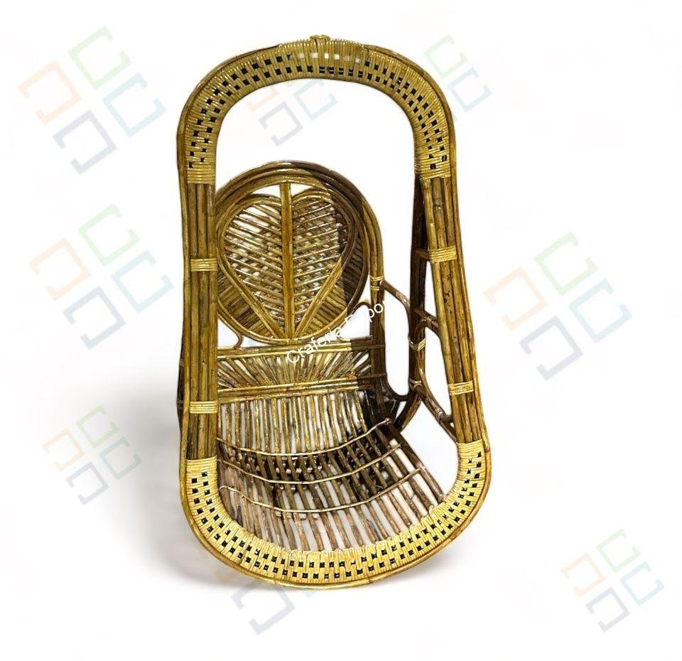 Bamboo Cane (Bait) Swing Chair for Adults / Hanging Jhula for Outdoor & Indoor