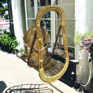 Bamboo Cane (Bait) Swing Chair for Adults / Hanging Jhula for Outdoor & Indoor