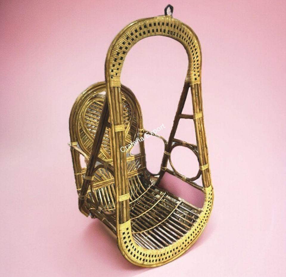 Bamboo Cane (Bait) Swing Chair for Adults / Hanging Jhula for Outdoor & Indoor