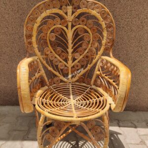 Cane Designer Maharaja Chairs for Events, Hotels & Weddings | Handcrafted Cane Rattan Chairs for Luxury Decor