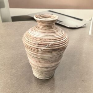 Cane Or Rattan Natural Handmade Flower Vases