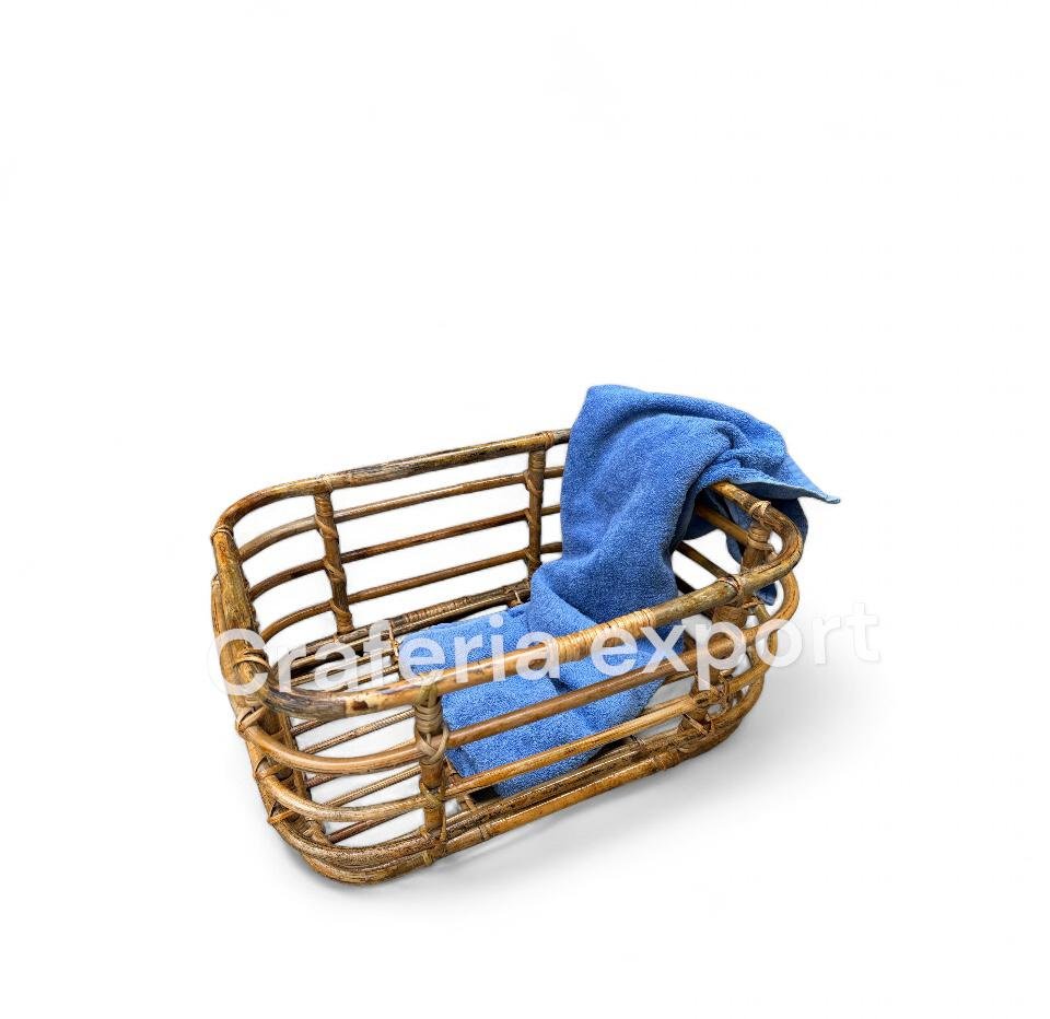 Newborn Baby Posing Cane Bed for Photo Posing / Sitter Basket Infant Girl/Boy Photography props